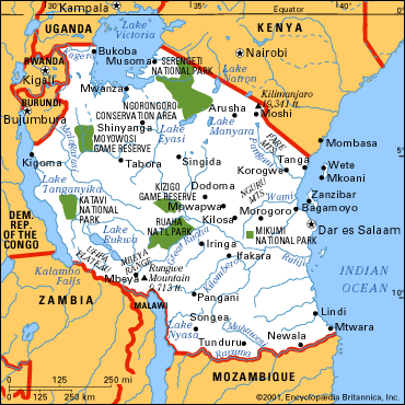 map-tanzania